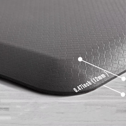 Anti-Fatigue Standing Mat, Kitchen Mat with PVC Waterproofing, Non-Slip Kitchen Rug
