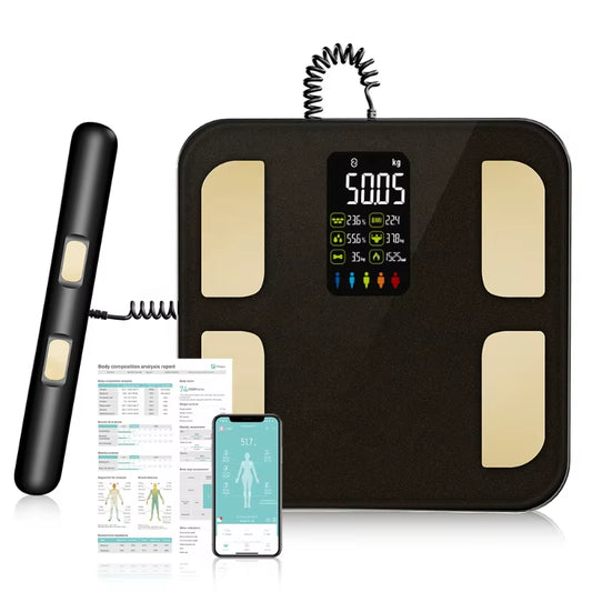 Smart Bioimpedance Scale Smart Body Composition Scale Digital Scale Body Fat Weight Scale Balance Bioimpedance Scale