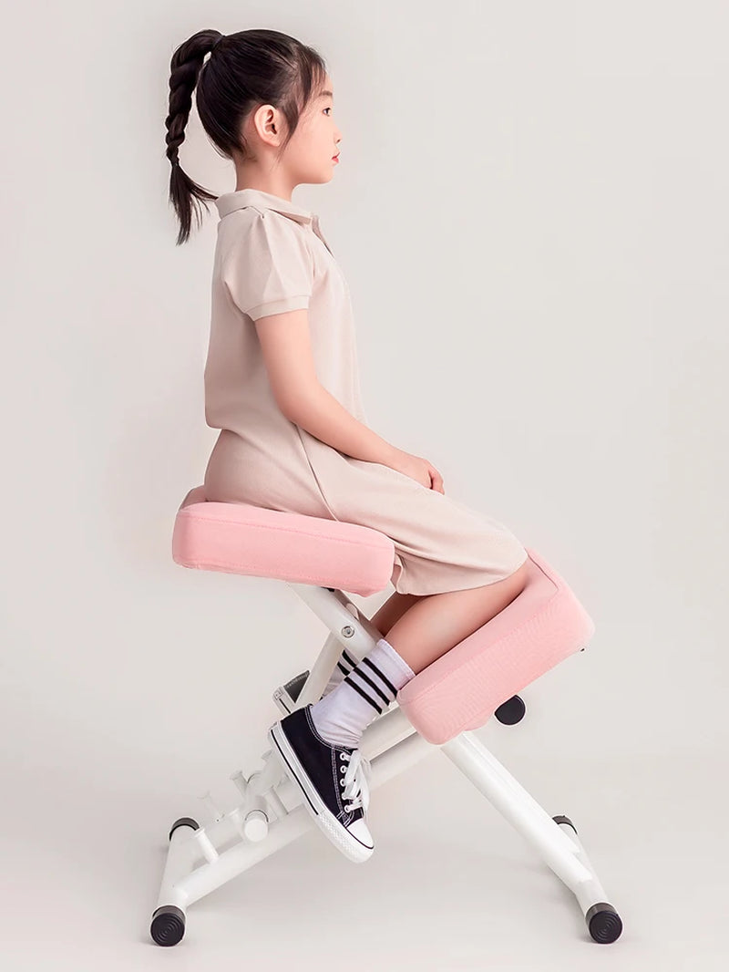 Adjustable Height Ergonomic Kneeling Office Chair with Extra Thick Cushion Computer Desk Chair for Home & Study Office Furniture