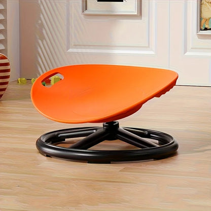 Ergonomic Swivel Sensory Chair - Eggshell Design, Anti-Slip Base & Durable Plastic. Manual Use, No Electricity Needed.