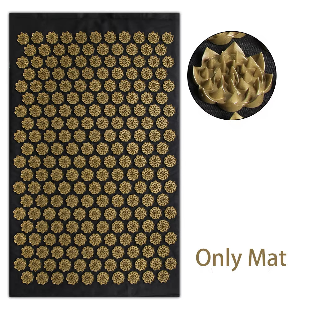 Acupressure Yoga Mat Kuznetsov'S Applicator Cushion Sensi Massage Body Needles with Spikes Pillow Foot Massager Fitness Pilates