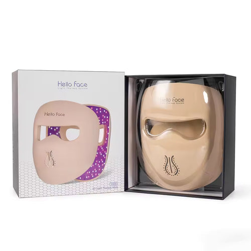 M300 4D LED Light Therapy Mask 311 Leds, 4 Modes, Anti-Aging & Acne Care, Ergonomic Silicone Design, Visual Comfort