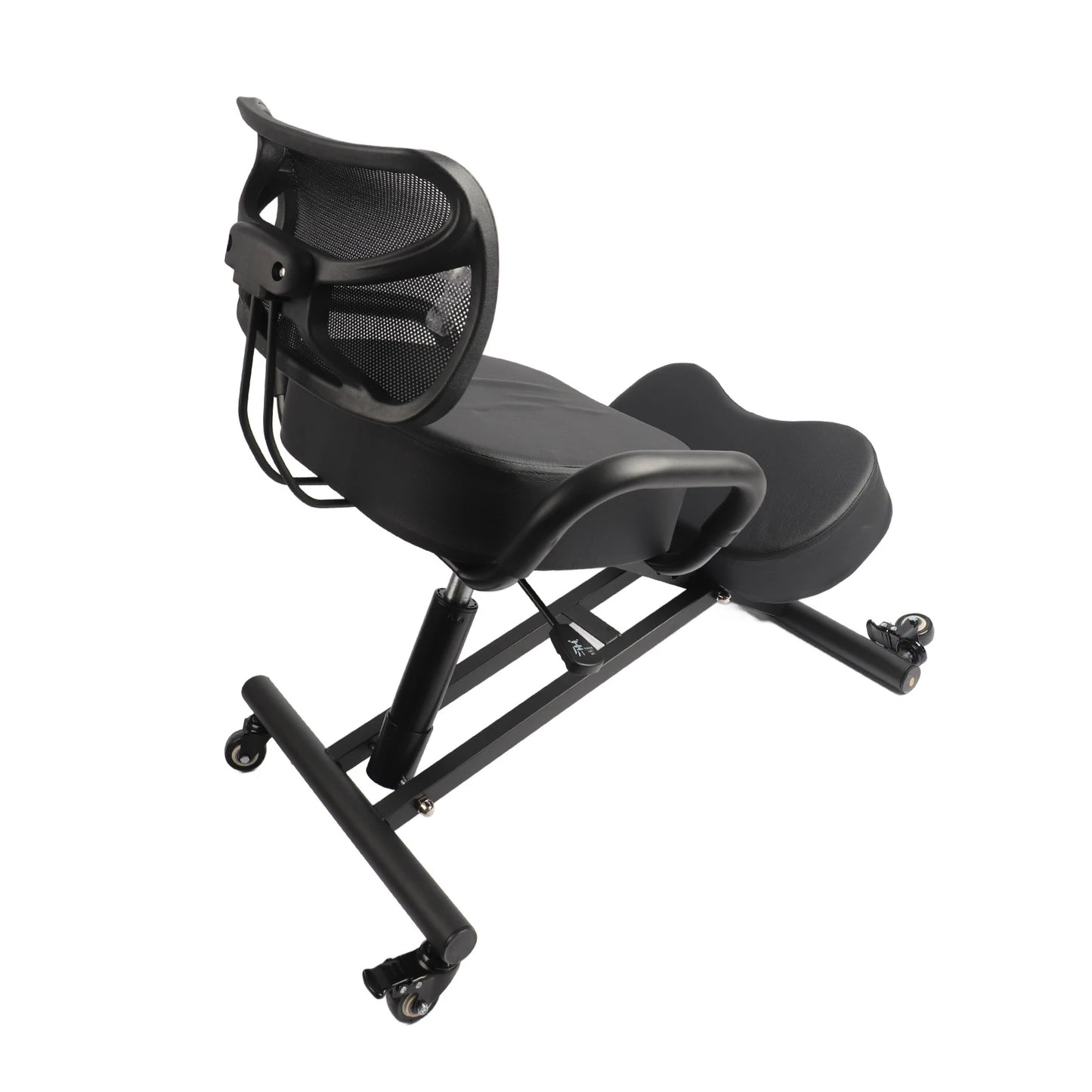 Height Adjustable Ergonomic Breathable Back Support Kneeling Chair with Leather Cushion Kneeling Chair Orthopaedic Stool