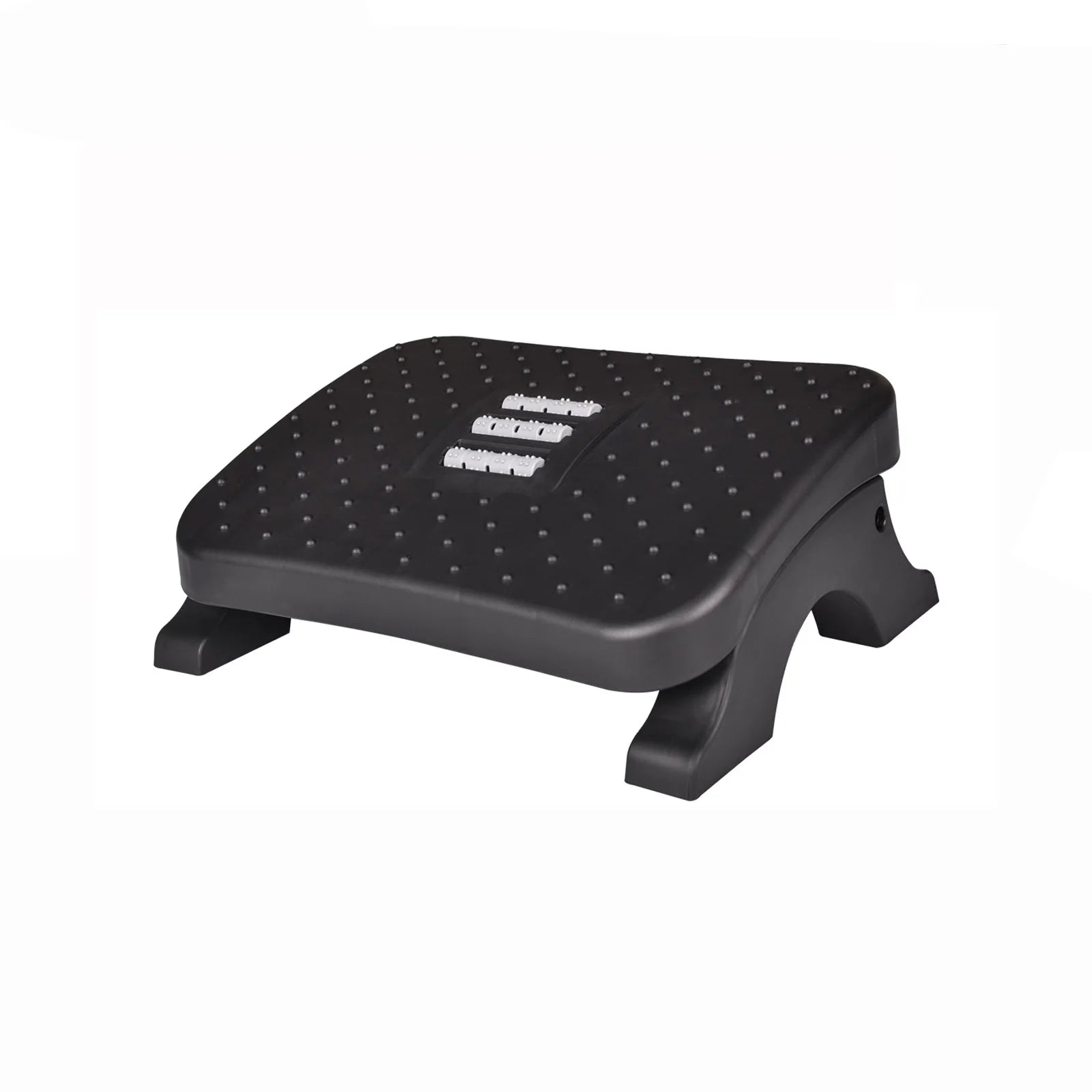 Ergonomic under Desk Footrest Massage Rollers Leg Rest Pain Relief Non-Slip Foot Stool Posture Correction as Christmas New Gift