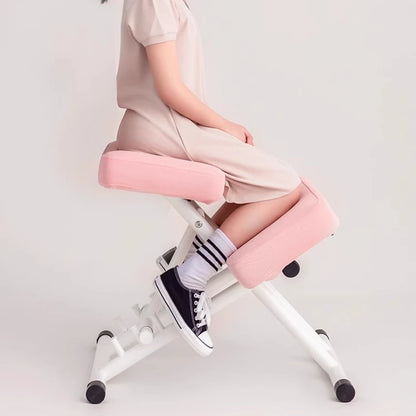 Adjustable Height Ergonomic Kneeling Office Chair with Extra Thick Cushion Computer Desk Chair for Home & Study Office Furniture