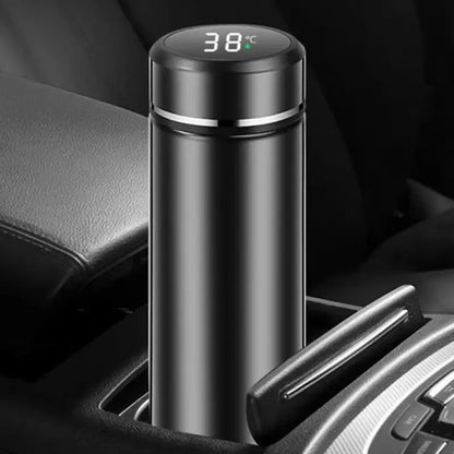 316Stainless Steel Smart Thermos Mugledtemperature Display Touch Control Insulated Water Bottle Tea Separation Forchristmas Gift