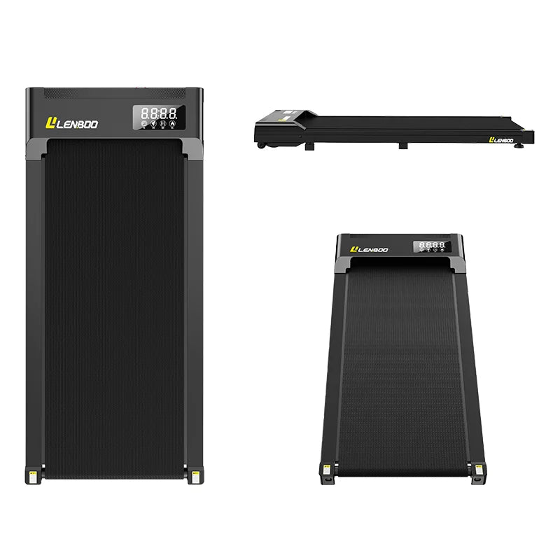 Lenboo 2.0HP Motor Walking Pad Treadmill Home Office Fitness under Desk Portable Electric Running Machine