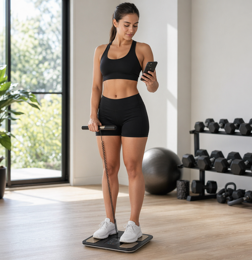 Smart Body Composition Scale Bioimpedance – Body Fat BMI Muscle Mass Digital Scale Fitdays App