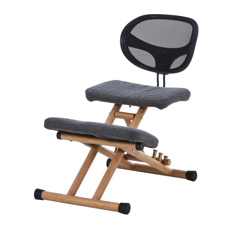 Adjustable Height Ergonomic Kneeling Office Chair with Extra Thick Cushion Computer Desk Chair for Home & Study Office Furniture