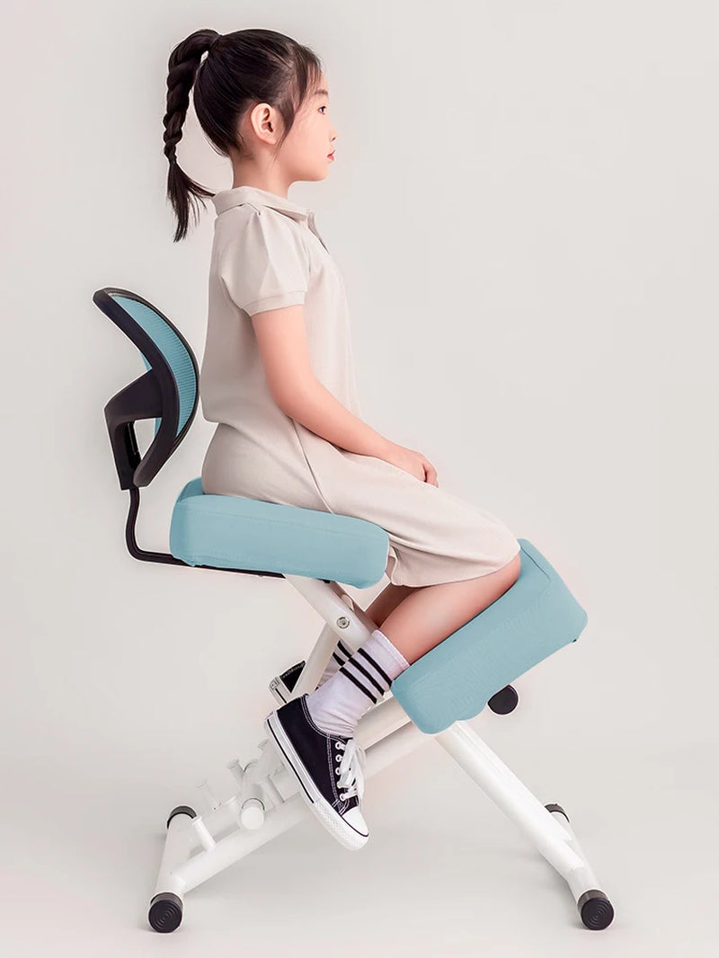Adjustable Height Ergonomic Kneeling Office Chair with Extra Thick Cushion Computer Desk Chair for Home & Study Office Furniture