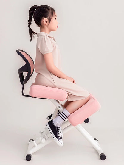 Adjustable Height Ergonomic Kneeling Office Chair with Extra Thick Cushion Computer Desk Chair for Home & Study Office Furniture